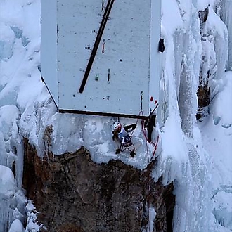 Lucka na Ouray Ice Festivalu